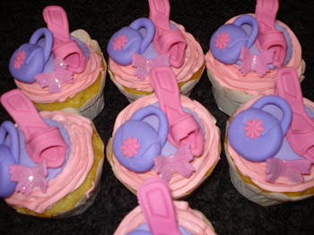 Pamper Party Cupcakes