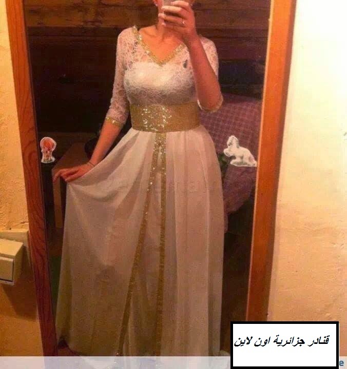 اخر موديلات فساتين قنادر اعراس الصيف الجزائرية 2015 جميلة وأنيقة 3