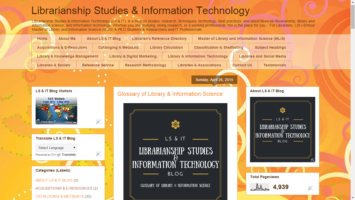 Library and information science | graduate school
