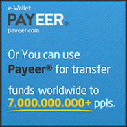 Payeer®e-wallet เป็นกระเป๋าเงินสำหรับรับส่งหรือแลกเงินออนไลน์