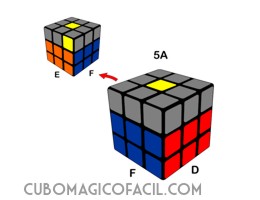 Cubo Mágico Fácil: Etapa 6: Completar a Face Amarela