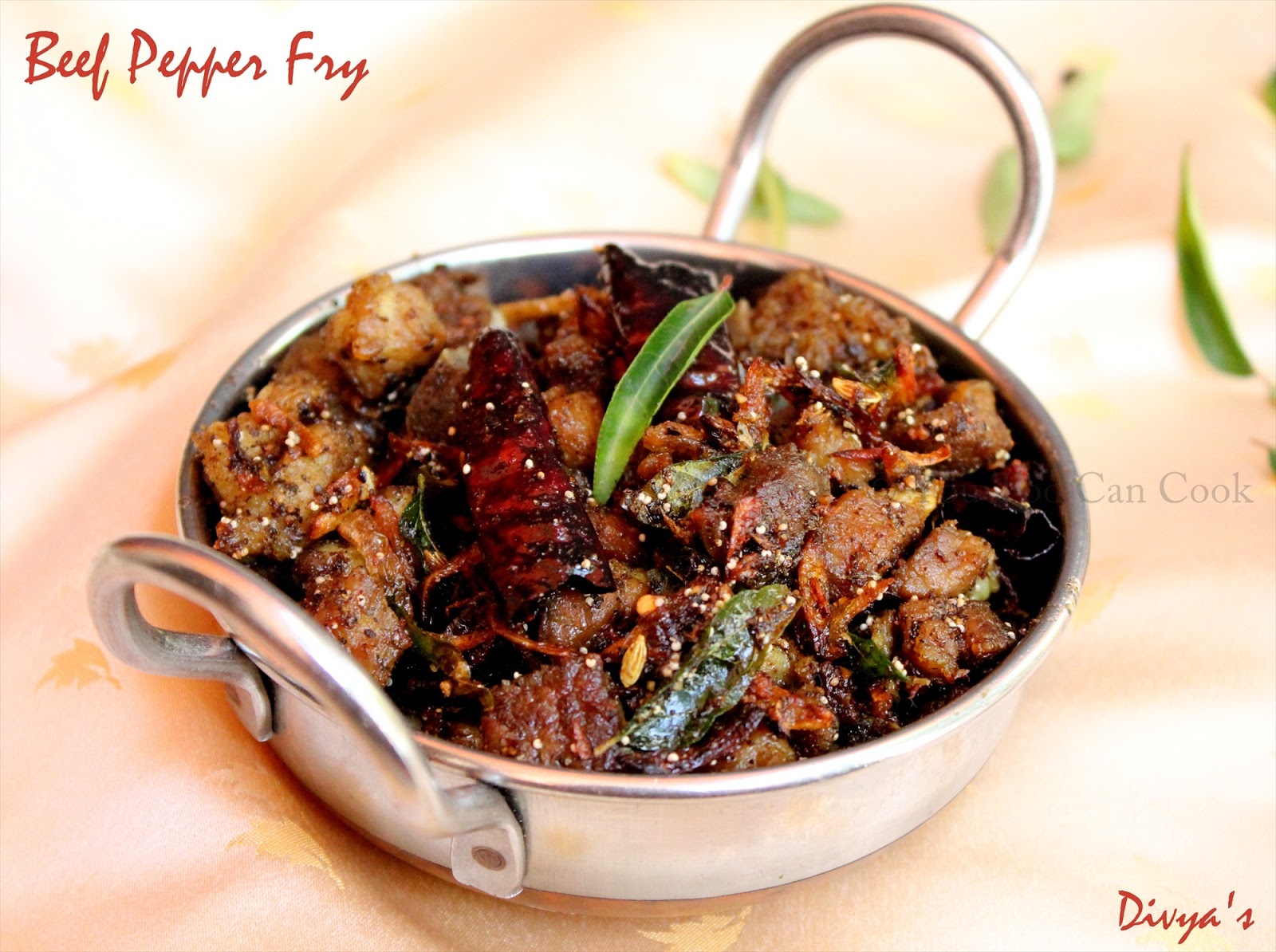 Beef Pepper Fry You Too Can Cook