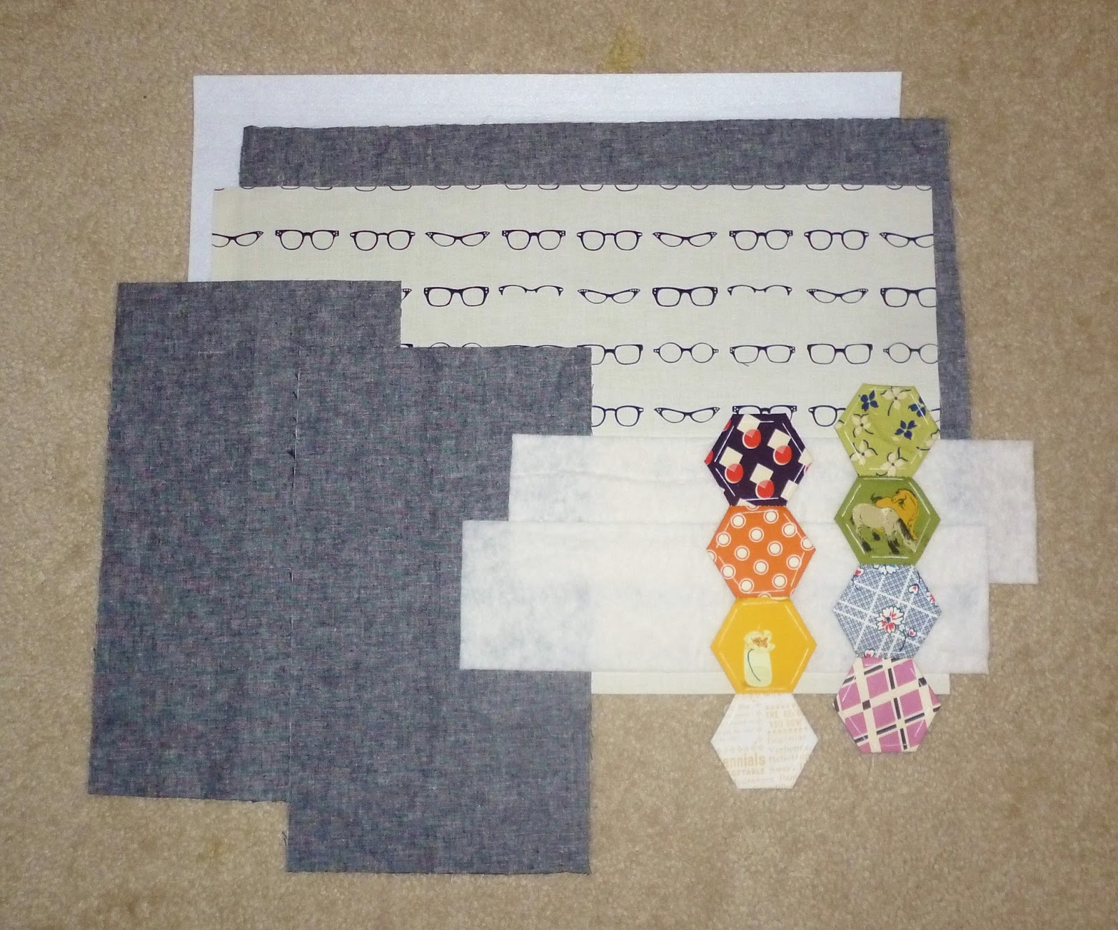 Fabric Mutt Girl Friday Sews Photo Desk Blotter Tutorial