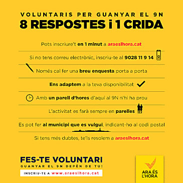 Condiciones del trabajo como voluntario Condiciones del trabajo como voluntario