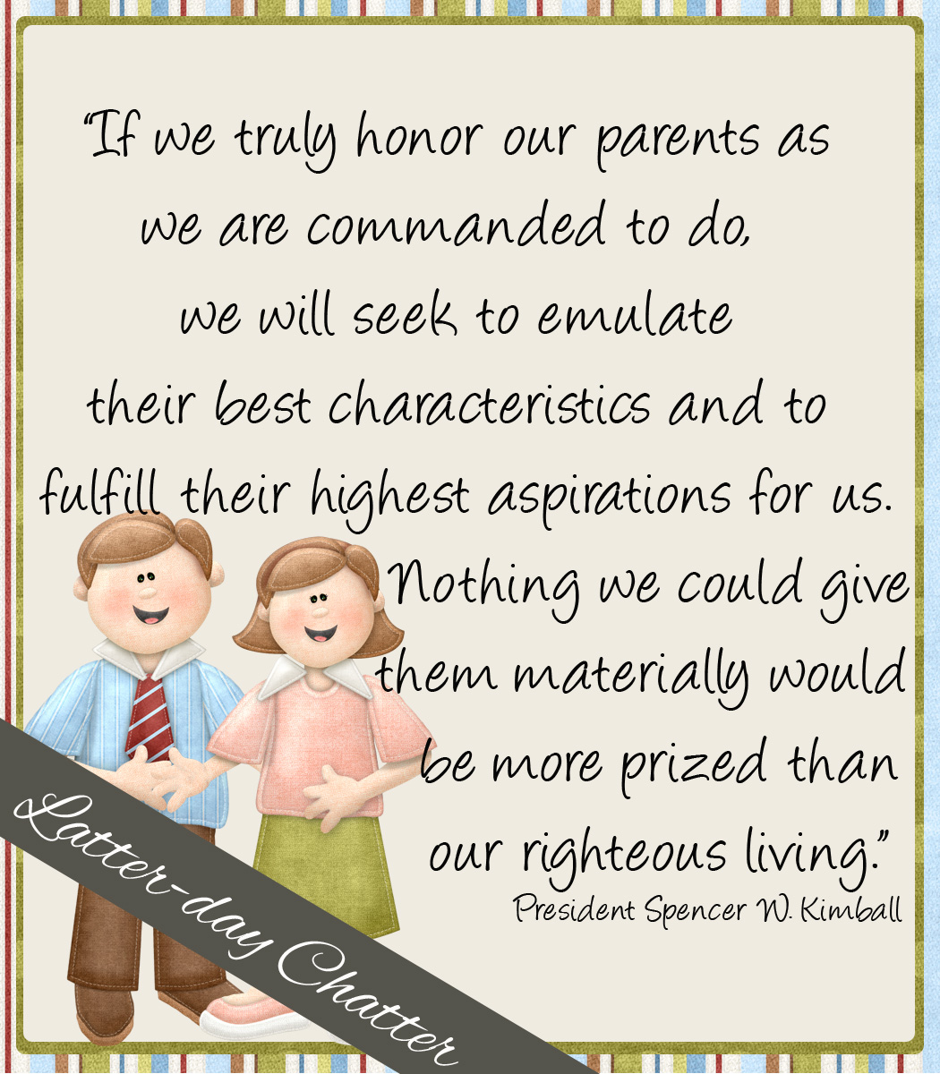 Honor Your Parents Quotes. QuotesGram