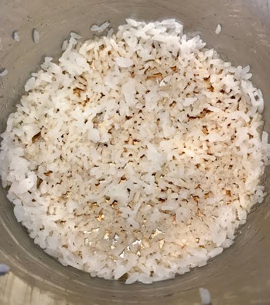 How to make Steamed Rice in an old way (without measurement)
