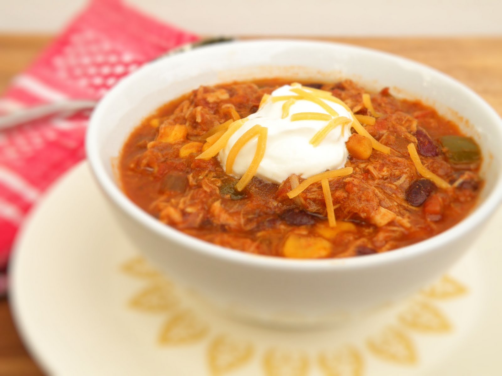 Vittles and Bits SlowCooker Summer Chicken Chili