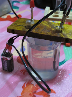 Rocking Homeschool: Electrolysis Experiment