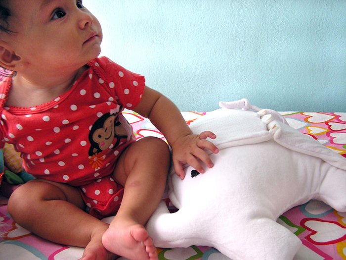 Baby Loli versión 13 invierno tobillo regular rosa bebé con llamas