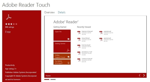how can i get adobe reader touch how can i get adobe reader touch