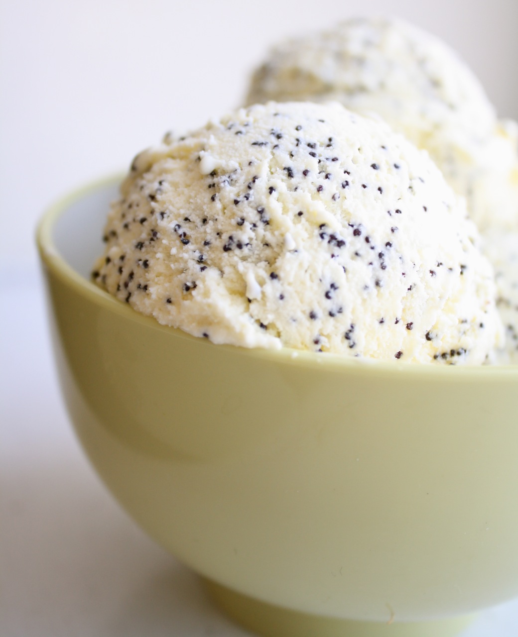 Lemon Poppy Seed Ice Cream The Frozen Fix Ice cream, sorbet, and