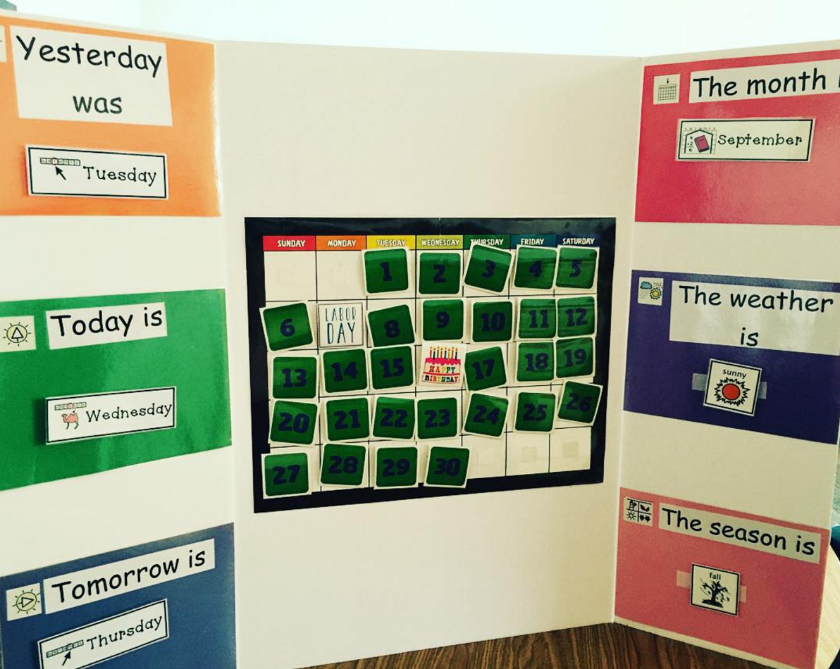 Calendars in Special Education Classrooms BSEspedinspiration Breezy