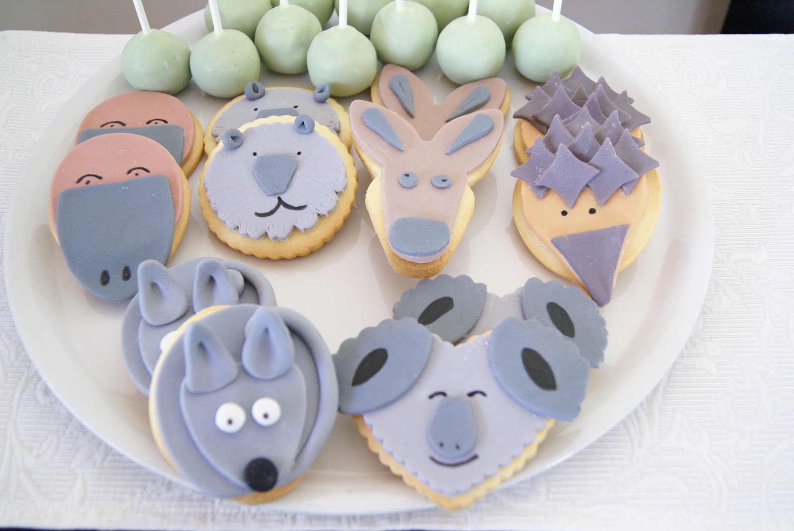 The Inspired Occasion Australian Animals Sugar Biscuits