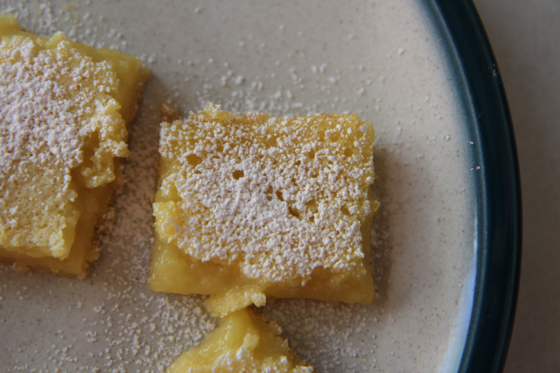 Eat Well, Live Happy Lemon Buttermilk Bars