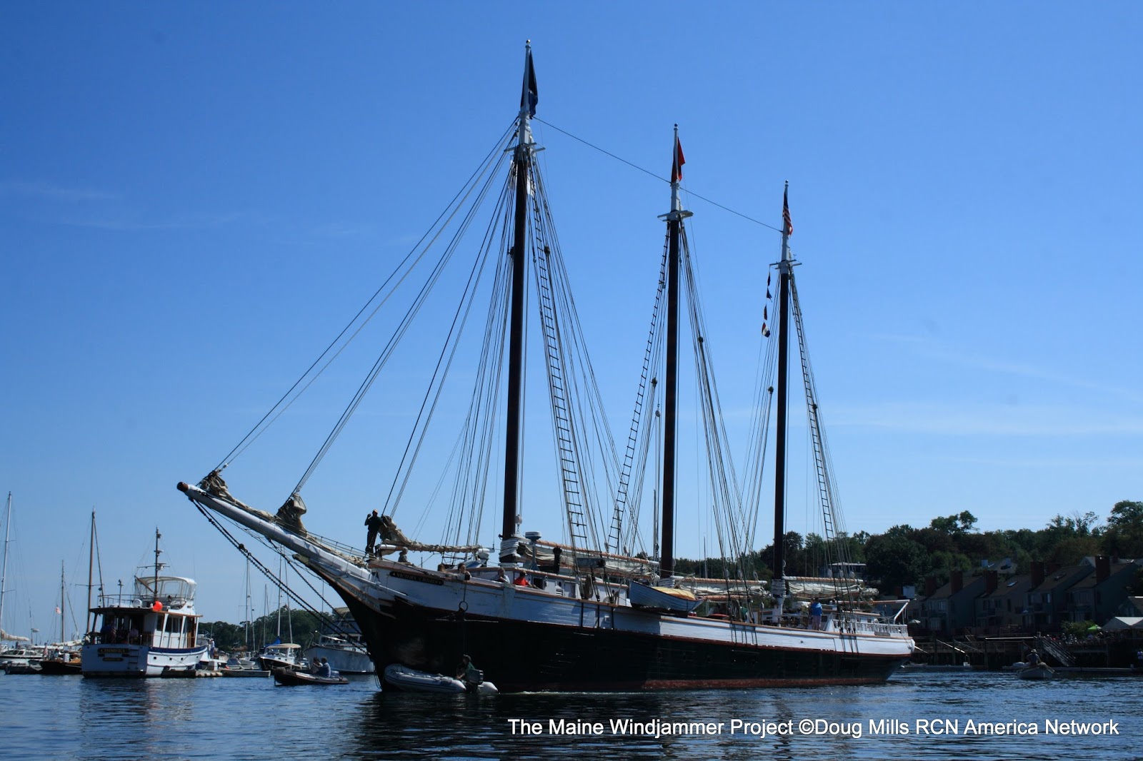 RCN America CA "Tall Ship Victory Chimes" The Maine Windjammer Project