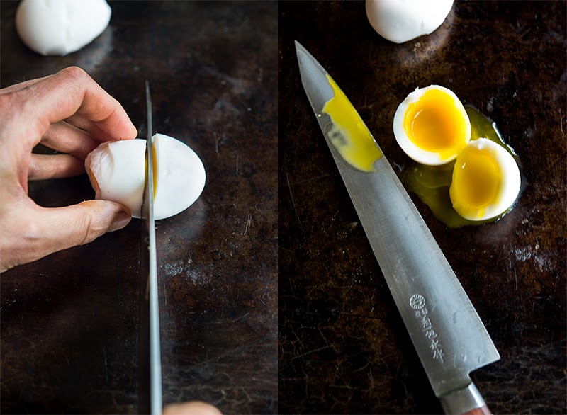 Puntarelle Salad with Duck Eggs, Potatoes & Bacon WILD GREENS & SARDINES