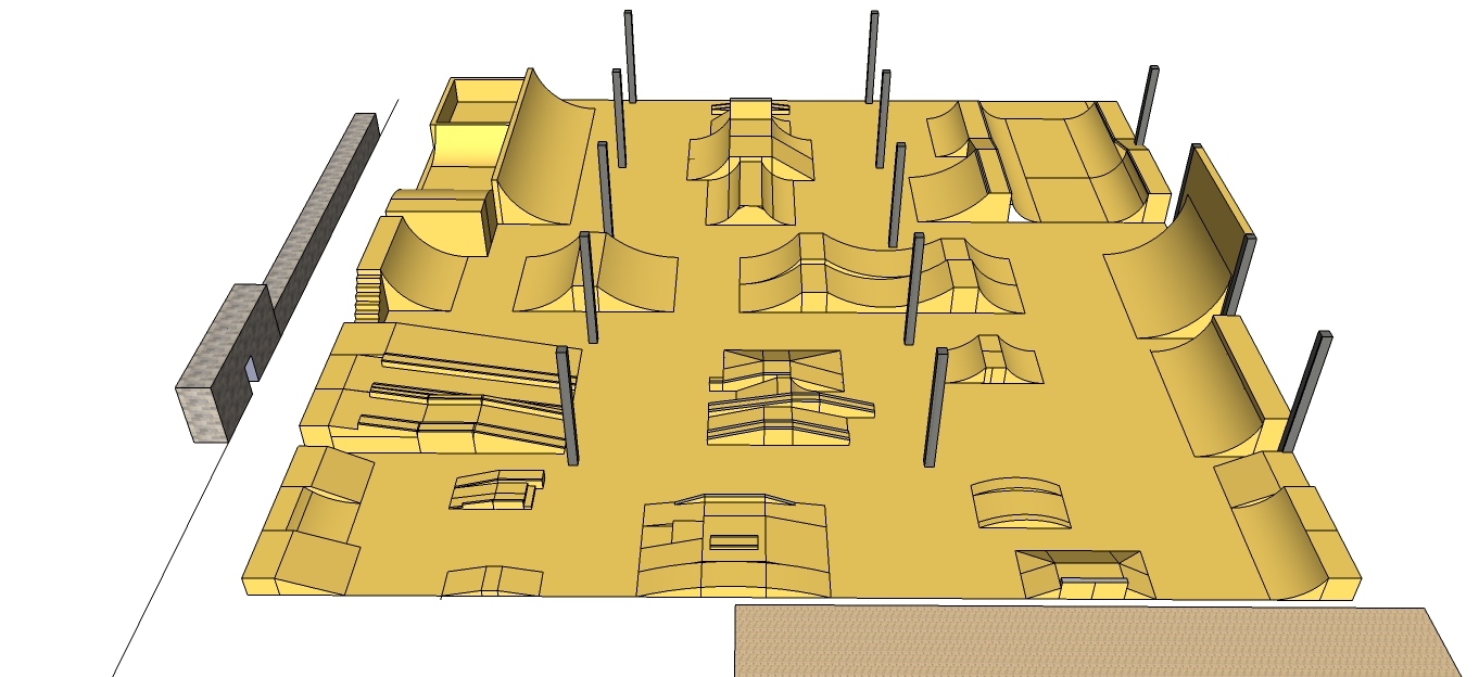 Ride It Skate Park Ride it Skate Park Layout South Shields