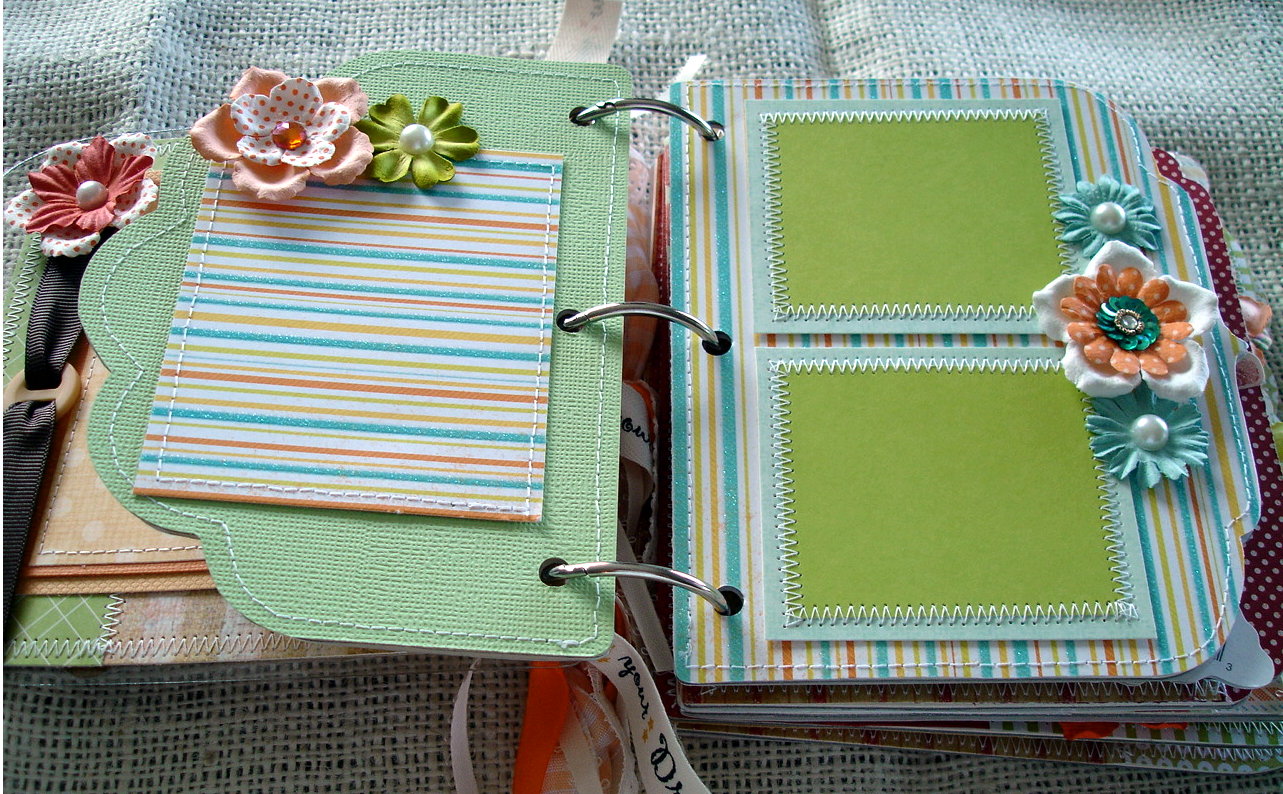 Scrapbooking by Phyllis All Together 6x7 Premade Chipboard Scrapbook Album