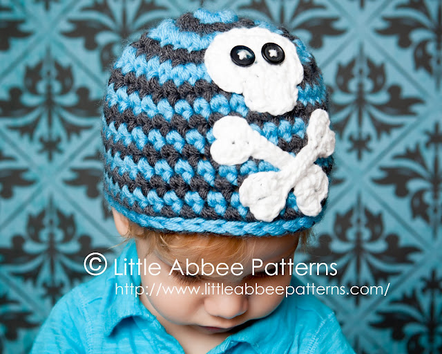 Little Abbee: Skull Cap Crochet Pattern
