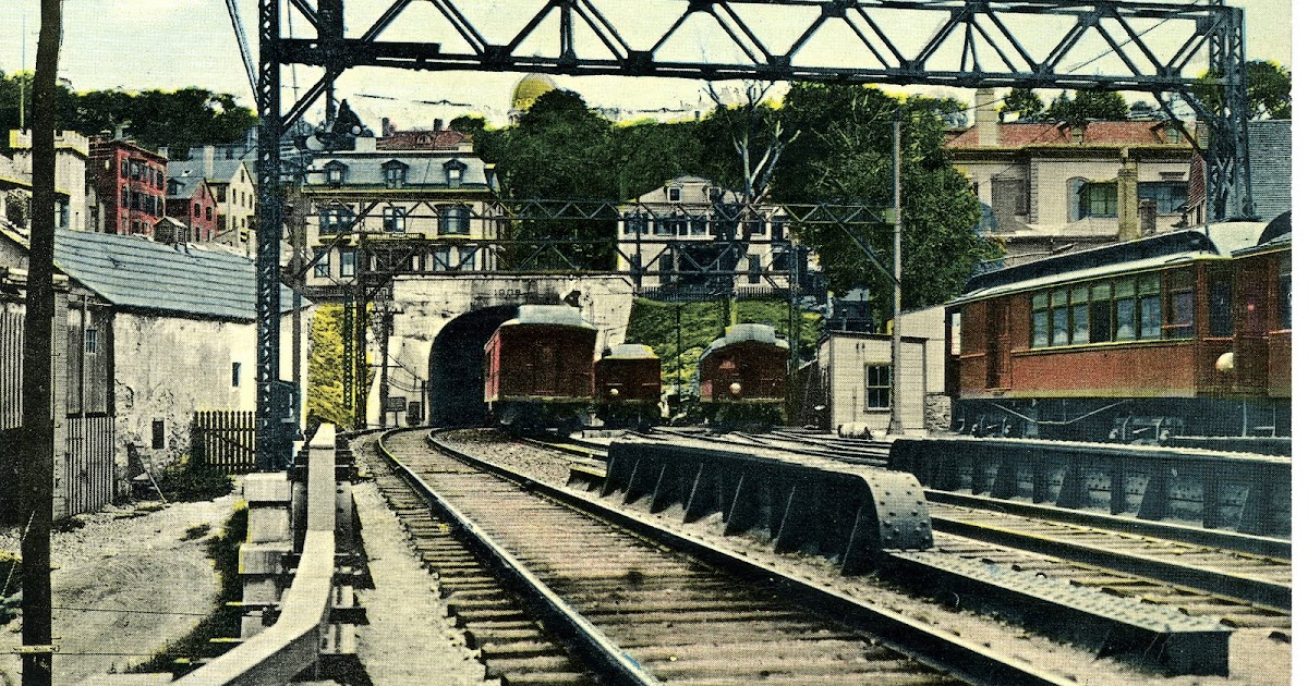 The National Railroad Postcard Museum Providence, Rhode Island Tunnel