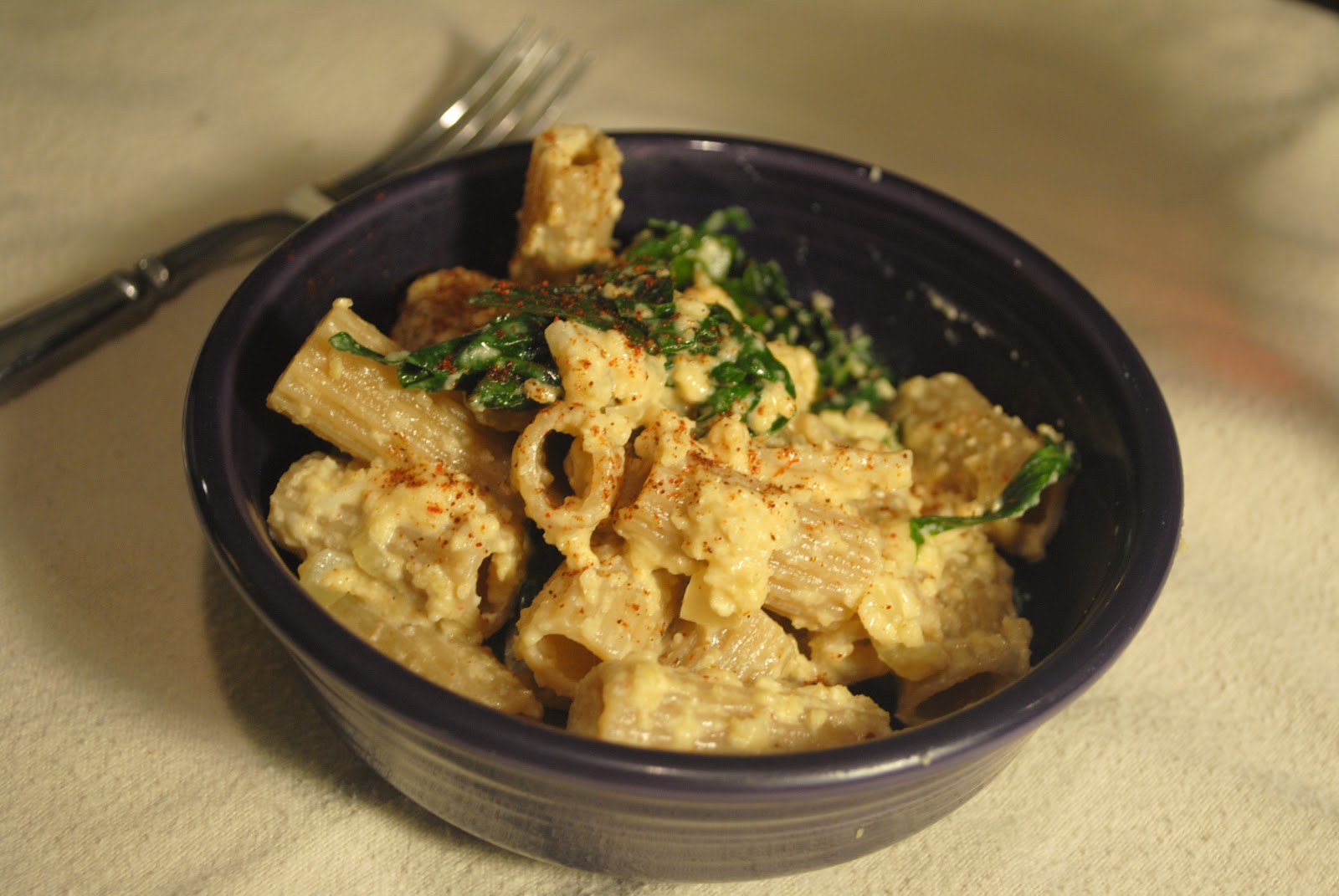 Cooking with Willis Vegan Spicy Creamy Kale Pasta