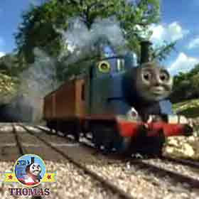 Thomas the tank engine Annie and Clarabel train tour ride countryside picnic party Shen valley hills