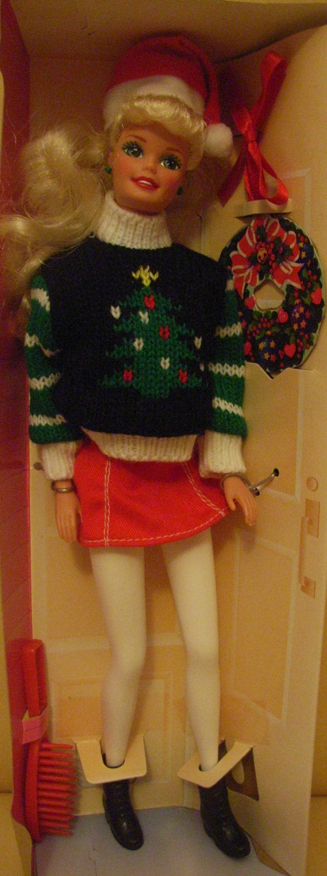 Galeria Barbie: Holiday Season Barbie 1996