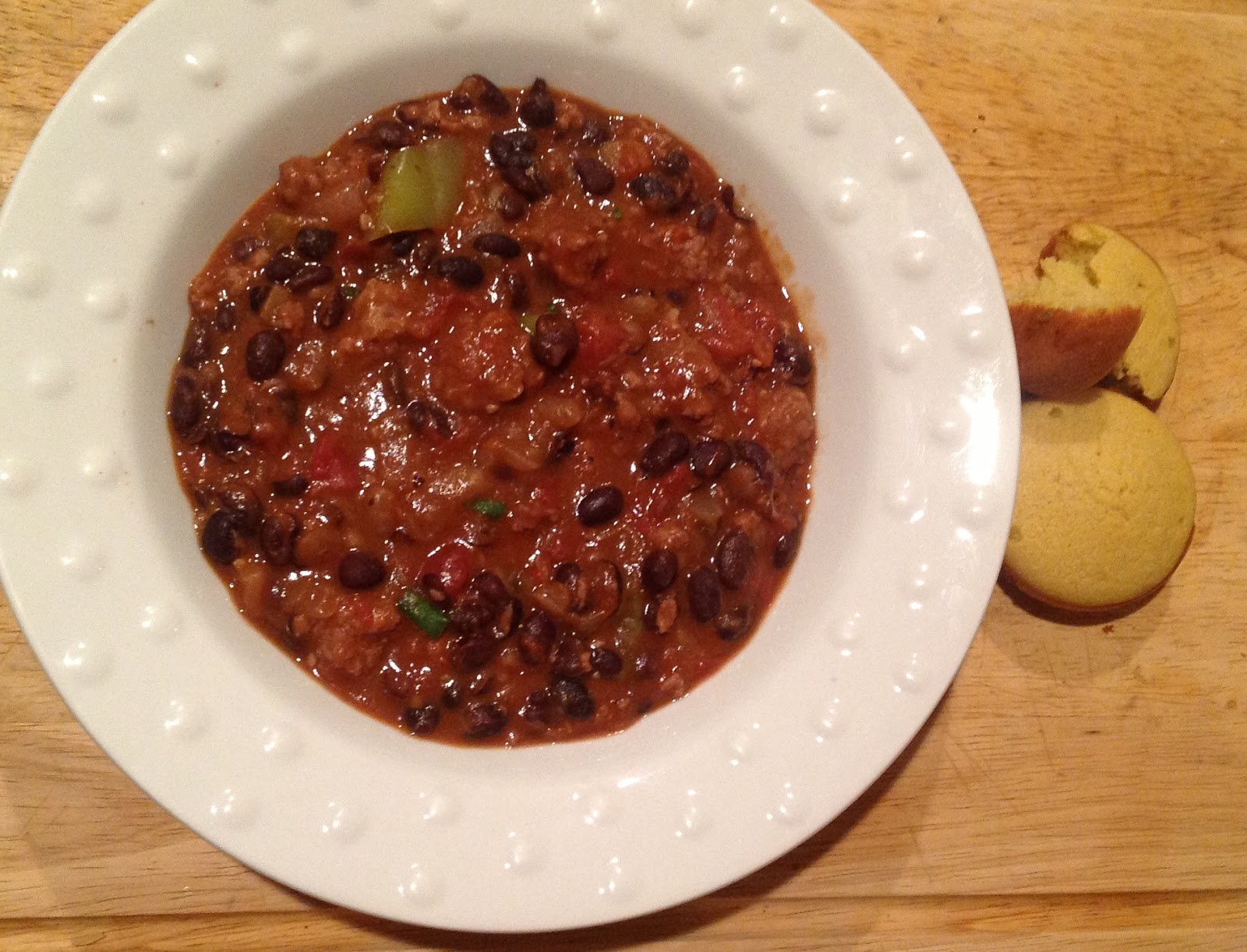 Black Beans & Italian Turkey Sausage Chili