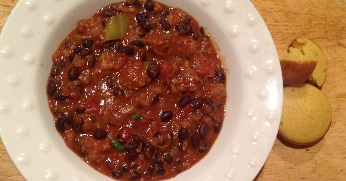 Black Beans & Italian Turkey Sausage Chili