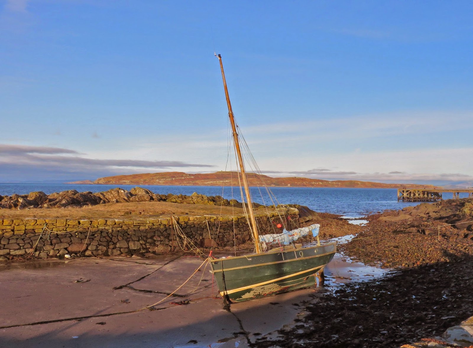 Desmondo's Ramblings Ayrshire Coastal Path Portencross Largs