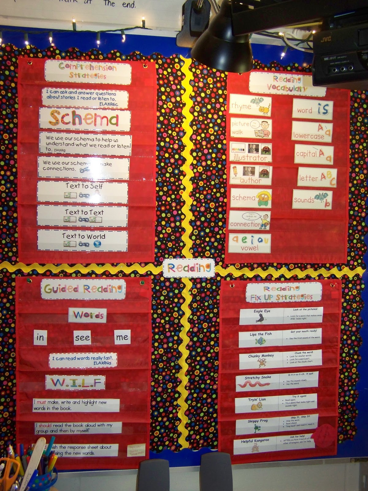 A Teacher's Touch Schema Pocket Chart