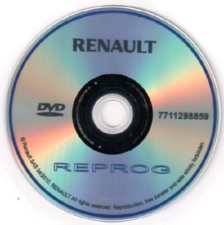DVD Renault Carminat Navigation Europe 32.2 - 2013 315