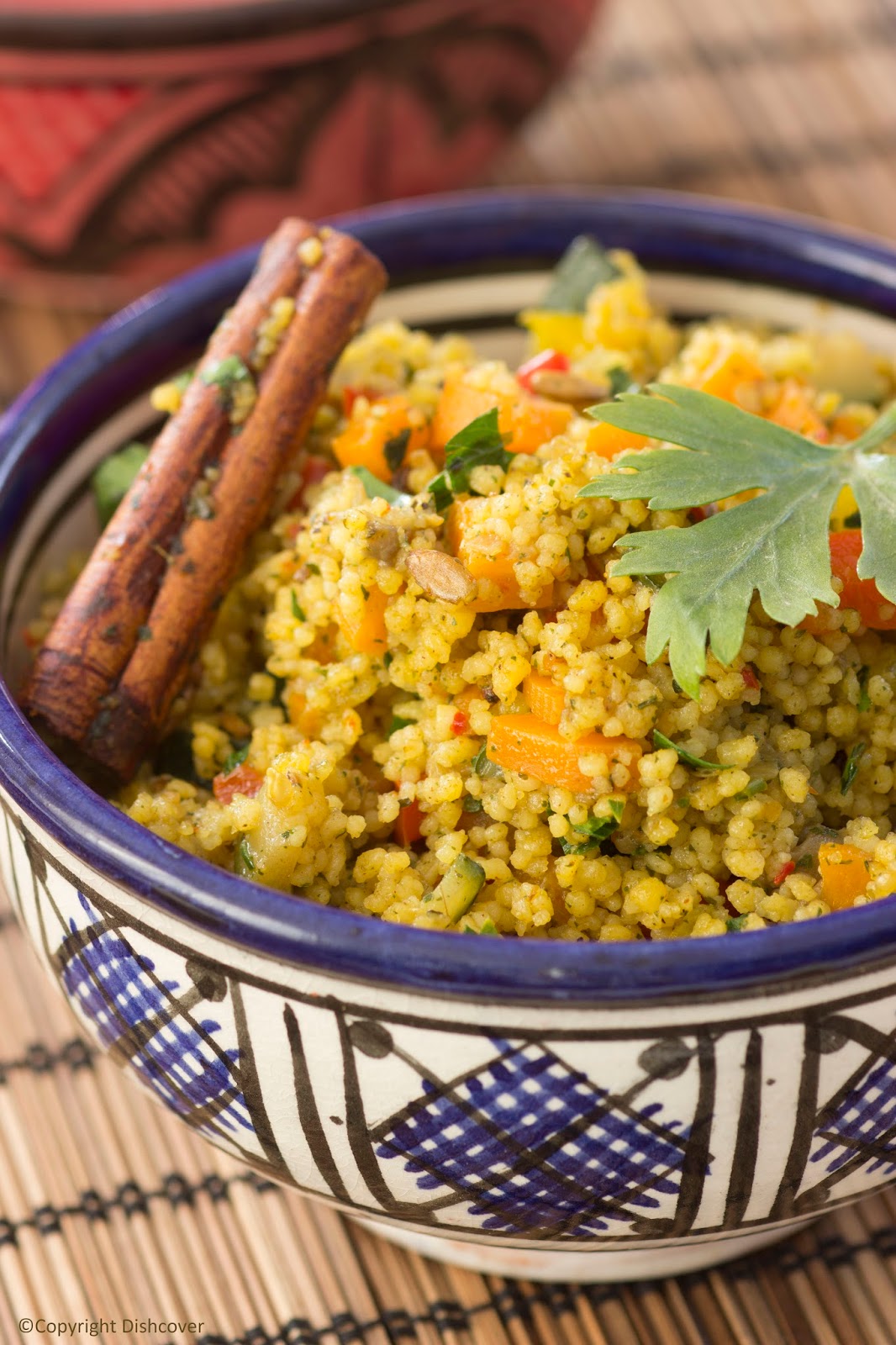 Dishcover Couscous met groenten
