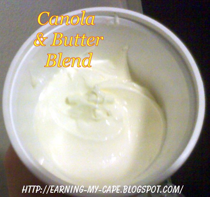 EarningMyCape Canola Oil & Butter Spread