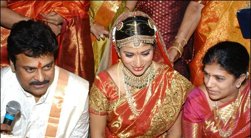 Gold and Diamond jewellery designs: Chiranjeevi daughter sushmita