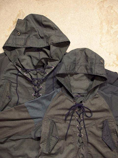 REBUILD BY NEEDLES "T/C Fatigue Shirt → Parka/Indigo Dye"Spring/Summer 2015 SUNRISE MARKET