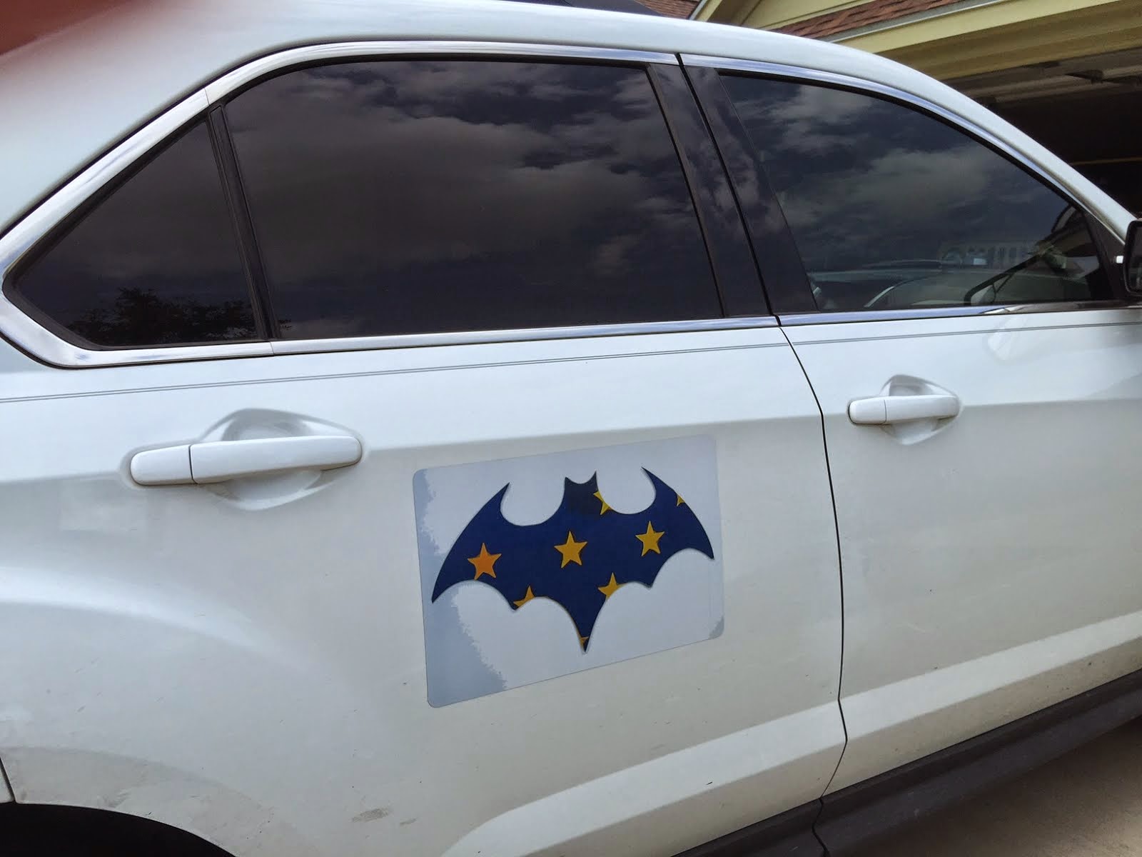 customized Batman car magnets