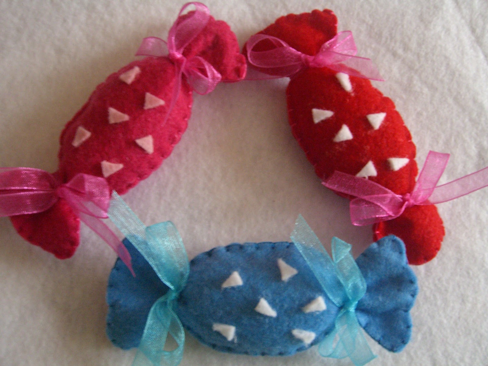 Ben, Oğlum ve Hobilerim keçe bebek şekeri