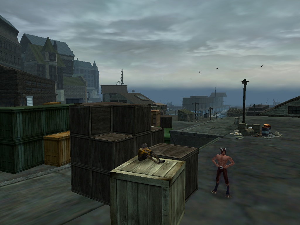 Fire of Saturn and Partying Animal in Port Oakes, waiting for Firetemple