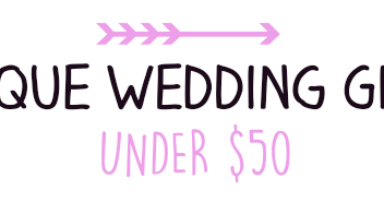 Pearl & Garter: Unique Wedding Gifts Under USD50