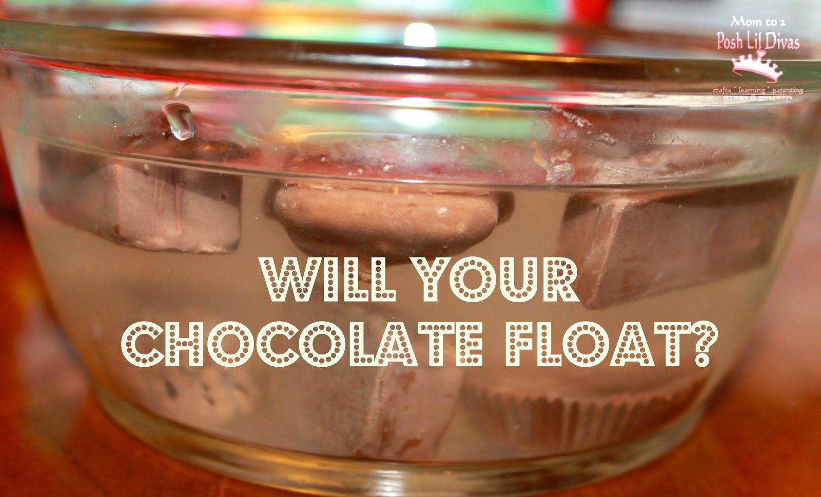 Which chocolate candy will float?