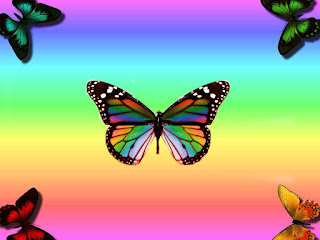 Wallpaper Animasi Kupu-kupu Cantik