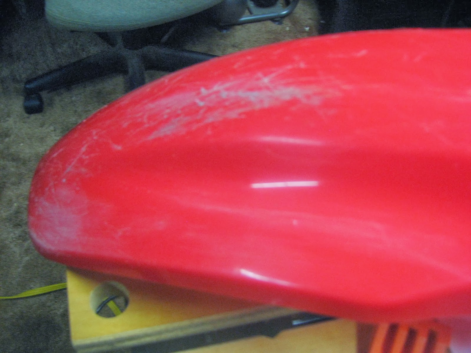 Dirt Bike Information Restoring Dirt Bike Plastics ABC From Sanding