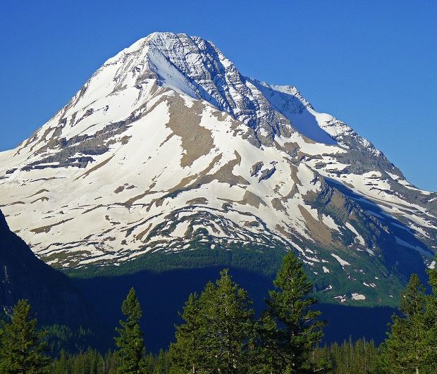 Backpacking Glacier National Park 2012 Bushwhacking over Mt. Jackson