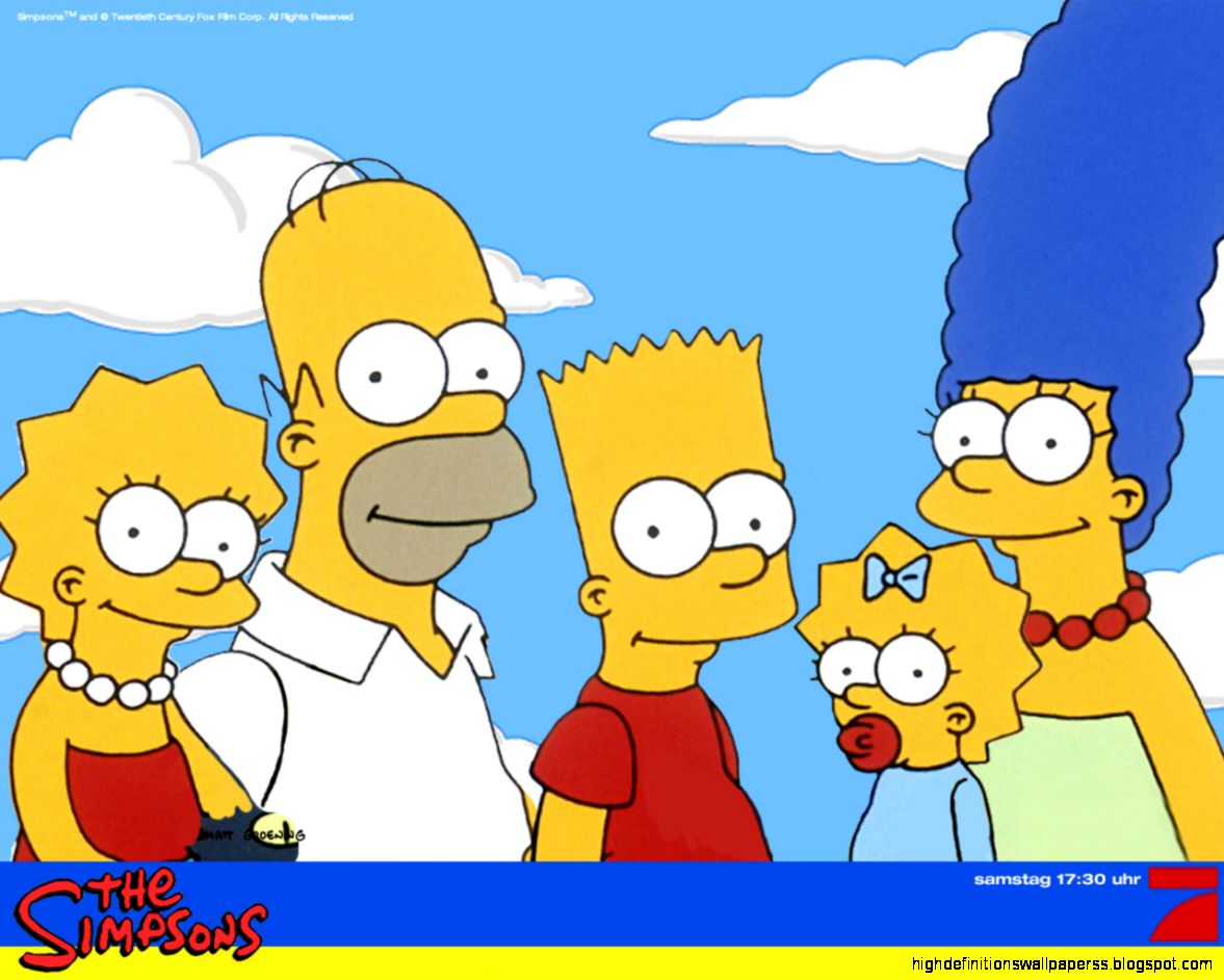 The Simpsons Family Wallpaper HD For Mac Cartoons Images The Simpsons Family Wallpaper HD For Mac Cartoons Images
