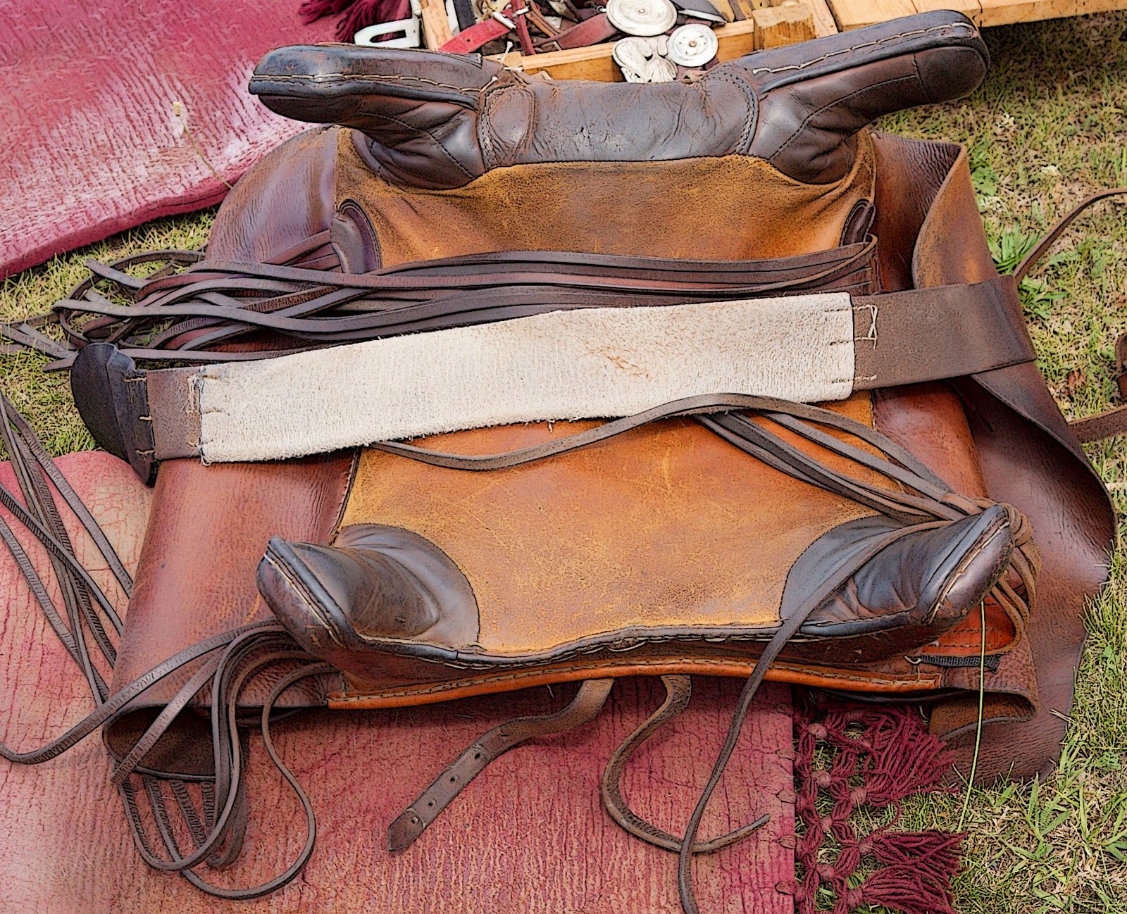 Dariusz caballeros Ancient Roman Cavalry Saddle