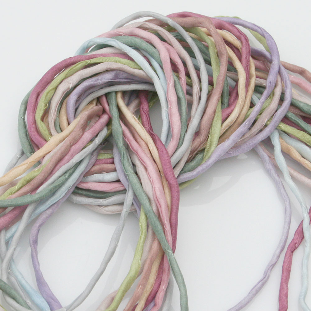 Teka and Zoe, Michelle's Musing Silk String Bundles