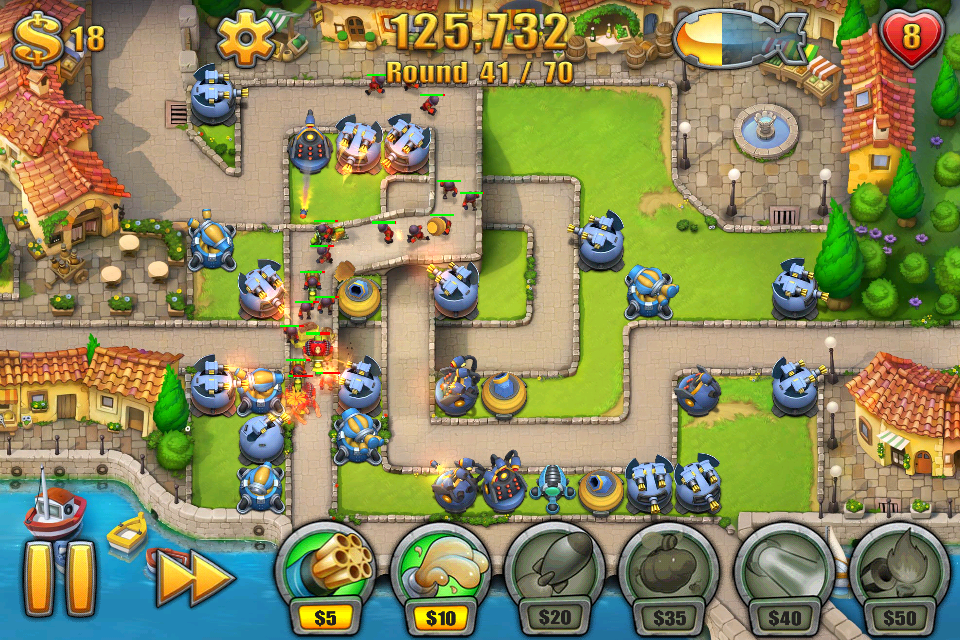 Game Fieldrunners 2 for PC Infoit8