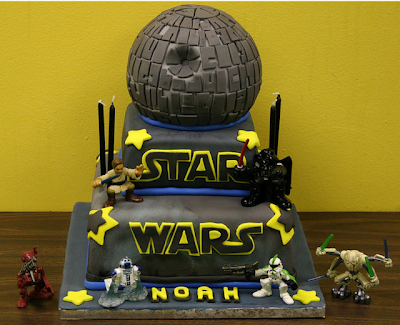 Star Wars Death Star Birthday Cake