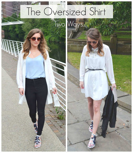 Two Ways to Wear | Oversized White Shirt |  OOTD